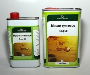 Тунговое масло Tung oil Borma Wachs 0,5л