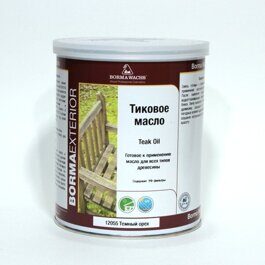 Масло тиковое 12055 Темный орех Teak oil 1л